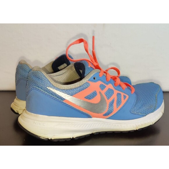Girls Kids Youth Nike Downshifter 6 Light Blue 2015 DS Sneakers Shoes Size4 - Picture 15 of 16